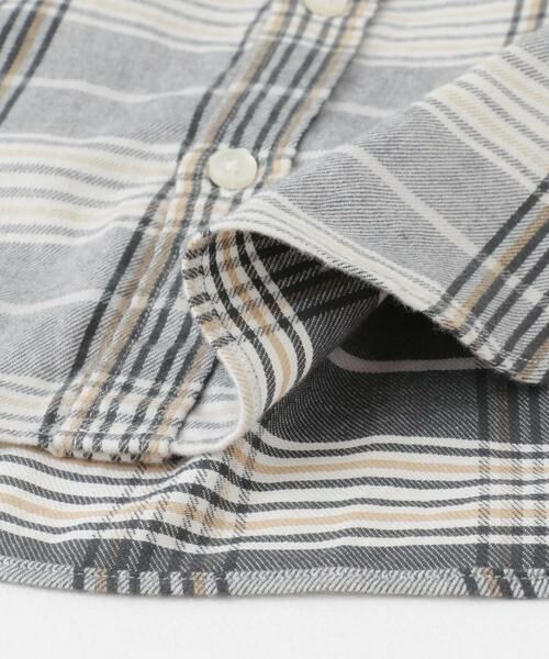 URBAN RESEARCH DOORS / アーバンリサーチ ドアーズ トップス | FORK&SPOON ネルバンドカラールーズシャツ(KIDS) | 詳細14