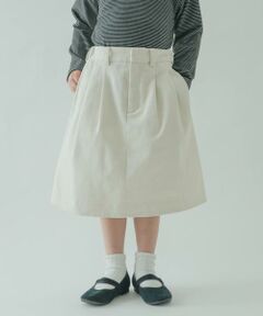 URBAN RESEARCH DOORS / アーバンリサーチ ドアーズ パンツ | 『親子リンク』FORK&SPOON　起毛ツイルタックスカート(KIDS)