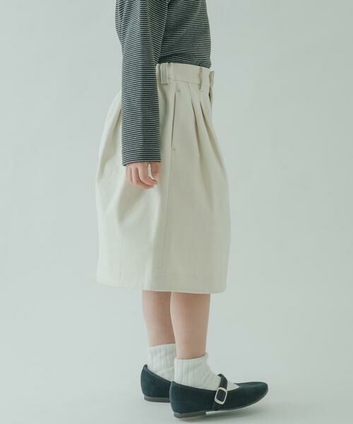URBAN RESEARCH DOORS / アーバンリサーチ ドアーズ パンツ | 『親子リンク』FORK&SPOON　起毛ツイルタックスカート(KIDS) | 詳細9
