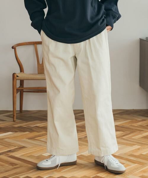 URBAN RESEARCH DOORS / アーバンリサーチ ドアーズ その他パンツ | FORK&SPOON ツータックチノパンツ | 詳細1