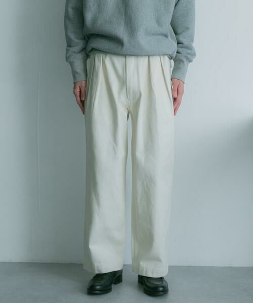 URBAN RESEARCH DOORS / アーバンリサーチ ドアーズ その他パンツ | FORK&SPOON ツータックチノパンツ | 詳細14