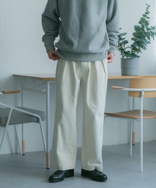 URBAN RESEARCH DOORS / アーバンリサーチ ドアーズ その他パンツ | FORK&SPOON ツータックチノパンツ | 詳細5