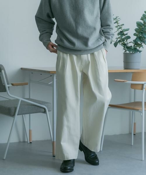 URBAN RESEARCH DOORS / アーバンリサーチ ドアーズ その他パンツ | FORK&SPOON ツータックチノパンツ | 詳細6