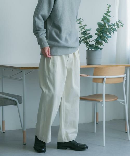 URBAN RESEARCH DOORS / アーバンリサーチ ドアーズ その他パンツ | FORK&SPOON ツータックチノパンツ | 詳細9