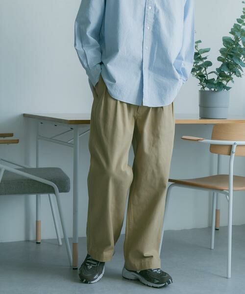 URBAN RESEARCH DOORS / アーバンリサーチ ドアーズ その他パンツ | FORK&SPOON ツータックチノパンツ | 詳細24