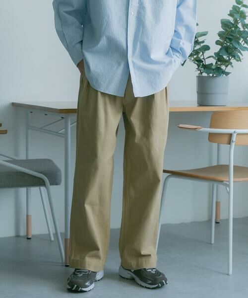 URBAN RESEARCH DOORS / アーバンリサーチ ドアーズ その他パンツ | FORK&SPOON ツータックチノパンツ | 詳細25