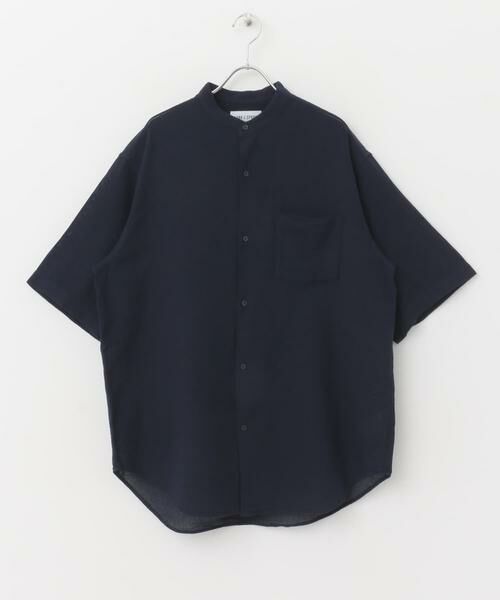 URBAN RESEARCH DOORS / アーバンリサーチ ドアーズ シャツ・ブラウス | FORK&SPOON　パナマバンドカラーシャツ | 詳細6