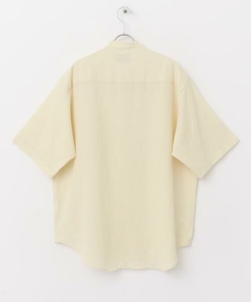 URBAN RESEARCH DOORS / アーバンリサーチ ドアーズ シャツ・ブラウス | FORK&SPOON　パナマバンドカラーシャツ | 詳細14