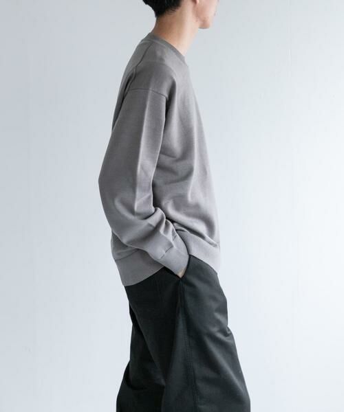 URBAN RESEARCH DOORS / アーバンリサーチ ドアーズ ニット・セーター | FORK&SPOON　ウーステッドヤーンクルーネックニット | 詳細12