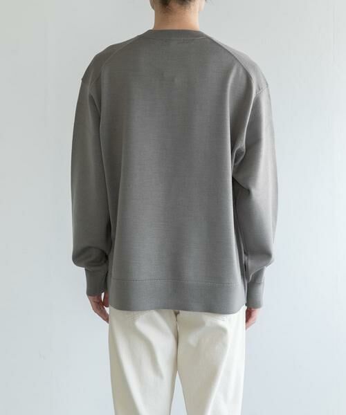 URBAN RESEARCH DOORS / アーバンリサーチ ドアーズ ニット・セーター | FORK&SPOON　ウーステッドヤーンクルーネックニット | 詳細16