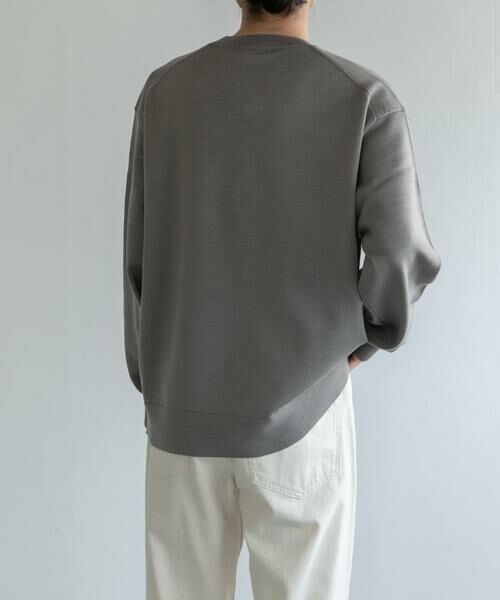 URBAN RESEARCH DOORS / アーバンリサーチ ドアーズ ニット・セーター | FORK&SPOON　ウーステッドヤーンクルーネックニット | 詳細5