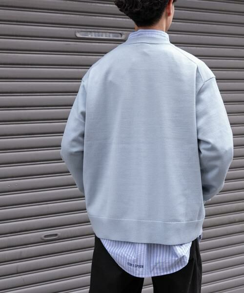 URBAN RESEARCH DOORS / アーバンリサーチ ドアーズ ニット・セーター | FORK&SPOON　ウーステッドヤーンクルーネックニット | 詳細22