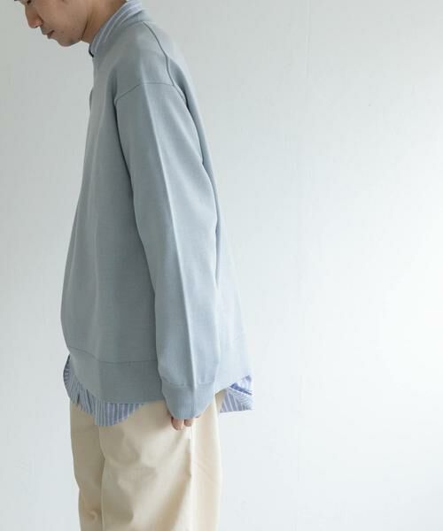 URBAN RESEARCH DOORS / アーバンリサーチ ドアーズ ニット・セーター | FORK&SPOON　ウーステッドヤーンクルーネックニット | 詳細27