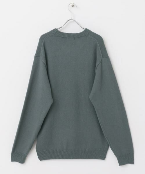 URBAN RESEARCH DOORS / アーバンリサーチ ドアーズ ニット・セーター | FORK&SPOON　ウールアセテートクルーネックニット | 詳細12