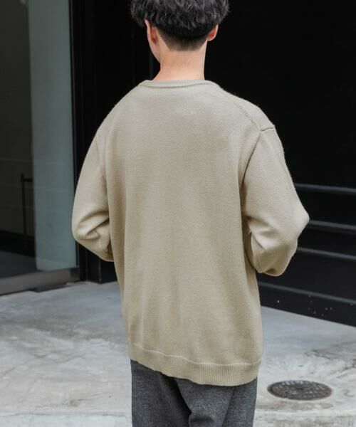 URBAN RESEARCH DOORS / アーバンリサーチ ドアーズ ニット・セーター | FORK&SPOON　ウールアセテートクルーネックニット | 詳細24