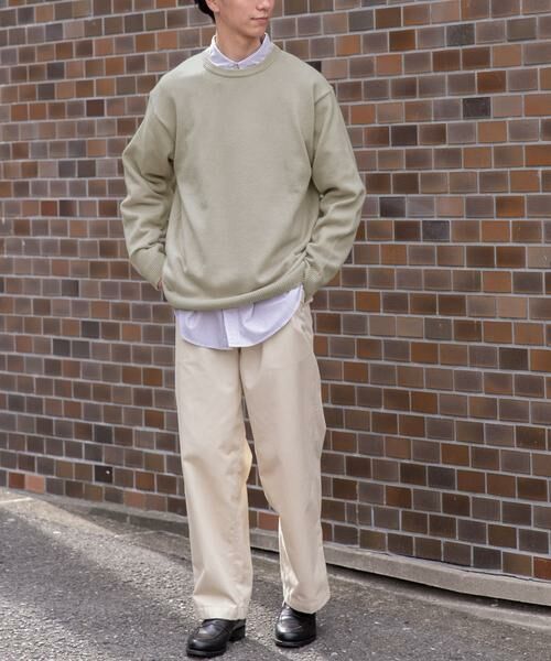 URBAN RESEARCH DOORS / アーバンリサーチ ドアーズ ニット・セーター | FORK&SPOON　ウールアセテートクルーネックニット | 詳細21