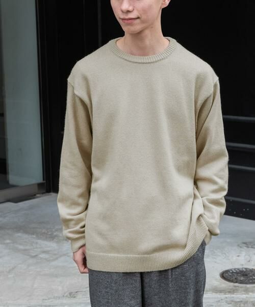 URBAN RESEARCH DOORS / アーバンリサーチ ドアーズ ニット・セーター | FORK&SPOON　ウールアセテートクルーネックニット | 詳細22