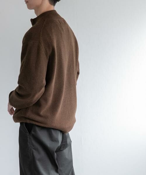 URBAN RESEARCH DOORS / アーバンリサーチ ドアーズ ニット・セーター | FORK&SPOON　ハーフジップニット | 詳細2