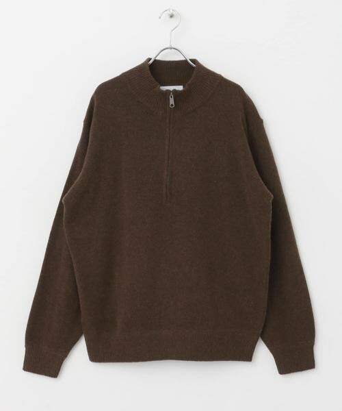 URBAN RESEARCH DOORS / アーバンリサーチ ドアーズ ニット・セーター | FORK&SPOON　ハーフジップニット | 詳細5