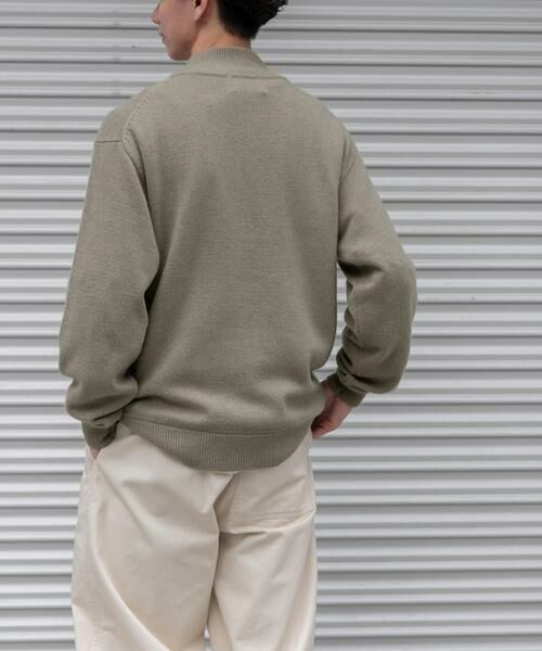 URBAN RESEARCH DOORS / アーバンリサーチ ドアーズ ニット・セーター | FORK&SPOON　ハーフジップニット | 詳細18