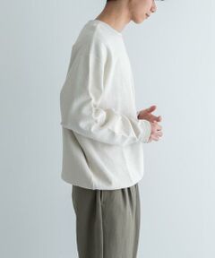 URBAN RESEARCH DOORS / アーバンリサーチ ドアーズ スウェット | FORK&SPOON　スーピマコットン混反毛クルーネックスウェット