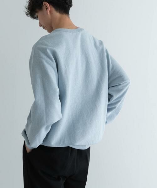 URBAN RESEARCH DOORS / アーバンリサーチ ドアーズ スウェット | FORK&SPOON　スーピマコットン混反毛クルーネックスウェット | 詳細2