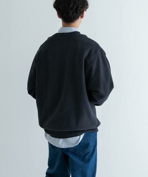 URBAN RESEARCH DOORS / アーバンリサーチ ドアーズ スウェット | FORK&SPOON　スーピマコットン混反毛クルーネックスウェット | 詳細19