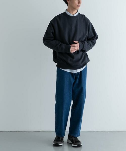 URBAN RESEARCH DOORS / アーバンリサーチ ドアーズ スウェット | FORK&SPOON　スーピマコットン混反毛クルーネックスウェット | 詳細20