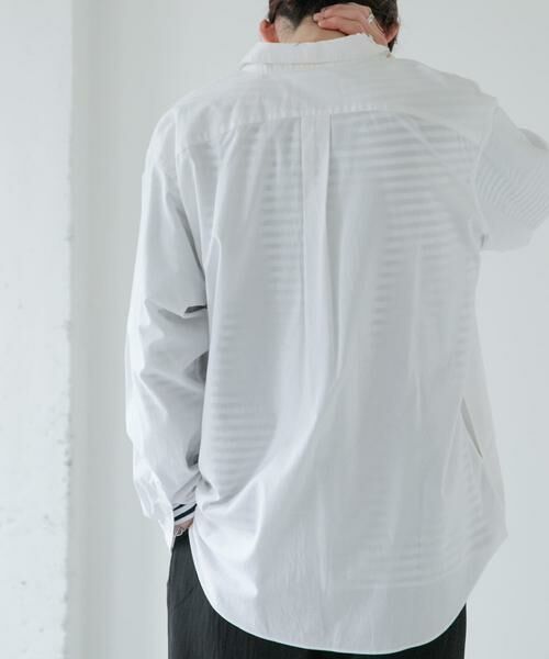 URBAN RESEARCH DOORS / アーバンリサーチ ドアーズ シャツ・ブラウス | FORK&SPOON　スナップボタンシャツ | 詳細3