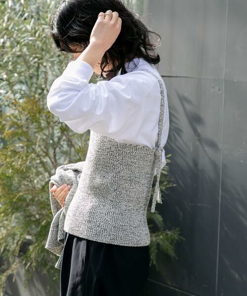 URBAN RESEARCH DOORS / アーバンリサーチ ドアーズ ニット・セーター | FORK&SPOON　ミックスヤーンニットビスチェ | 詳細2