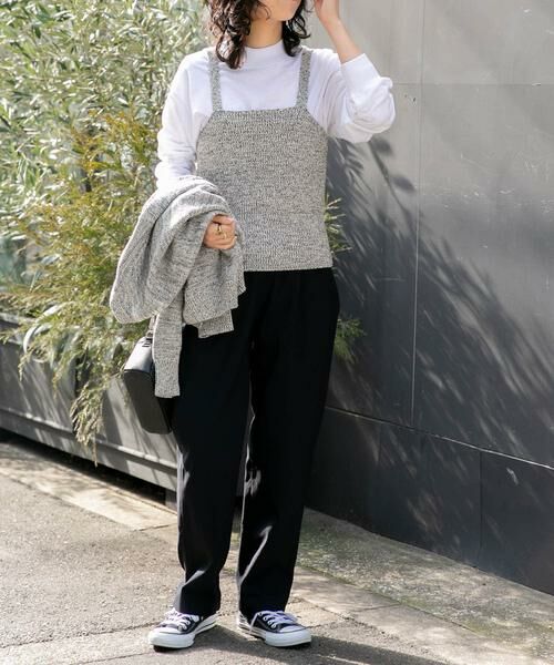 URBAN RESEARCH DOORS / アーバンリサーチ ドアーズ ニット・セーター | FORK&SPOON　ミックスヤーンニットビスチェ | 詳細6