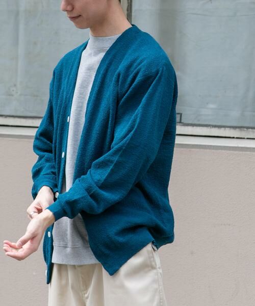 URBAN RESEARCH DOORS / アーバンリサーチ ドアーズ カーディガン・ボレロ | FORK&SPOON　PEウォッシャブルニットカーディガン | 詳細2