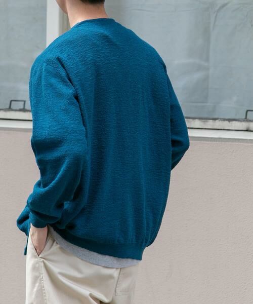 URBAN RESEARCH DOORS / アーバンリサーチ ドアーズ カーディガン・ボレロ | FORK&SPOON　PEウォッシャブルニットカーディガン | 詳細4