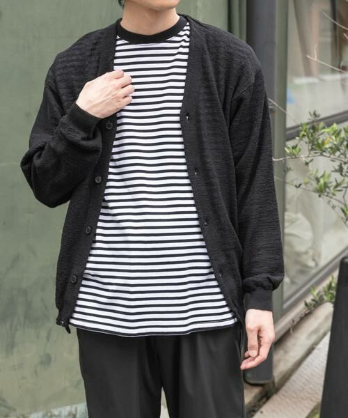 URBAN RESEARCH DOORS / アーバンリサーチ ドアーズ カーディガン・ボレロ | FORK&SPOON　PEウォッシャブルニットカーディガン | 詳細12