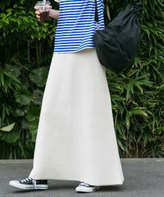 URBAN RESEARCH DOORS / アーバンリサーチ ドアーズ スカート | FORK&SPOON　ウォッシャブルニットフレアスカート