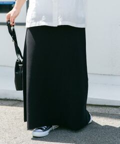 URBAN RESEARCH DOORS / アーバンリサーチ ドアーズ スカート | FORK&SPOON　ウォッシャブルニットフレアスカート
