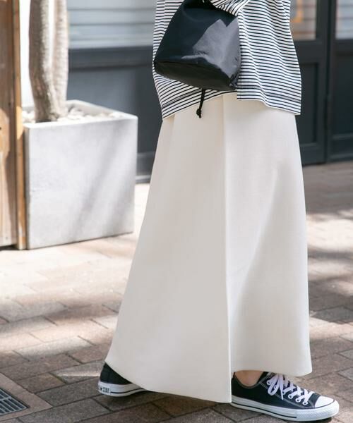 URBAN RESEARCH DOORS / アーバンリサーチ ドアーズ スカート | FORK&SPOON　ウォッシャブルニットフレアスカート | 詳細13