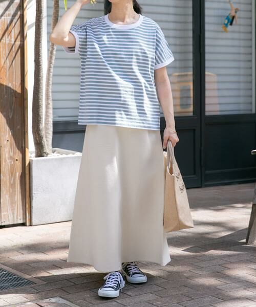 URBAN RESEARCH DOORS / アーバンリサーチ ドアーズ スカート | FORK&SPOON　ウォッシャブルニットフレアスカート | 詳細15