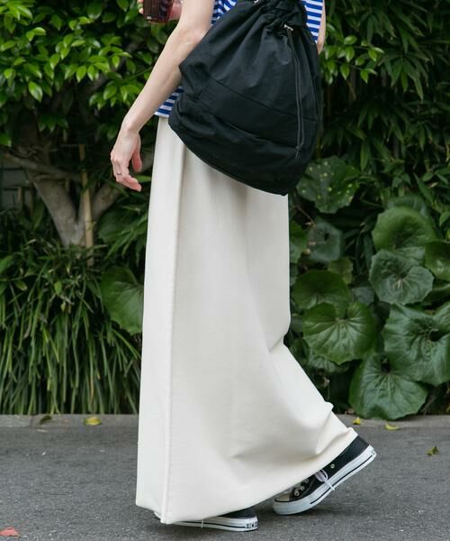 URBAN RESEARCH DOORS / アーバンリサーチ ドアーズ スカート | FORK&SPOON　ウォッシャブルニットフレアスカート | 詳細3