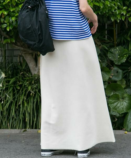 URBAN RESEARCH DOORS / アーバンリサーチ ドアーズ スカート | FORK&SPOON　ウォッシャブルニットフレアスカート | 詳細4