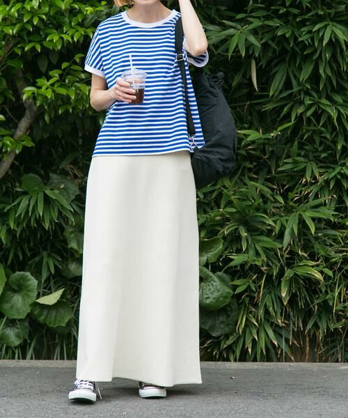 URBAN RESEARCH DOORS / アーバンリサーチ ドアーズ スカート | FORK&SPOON　ウォッシャブルニットフレアスカート | 詳細8