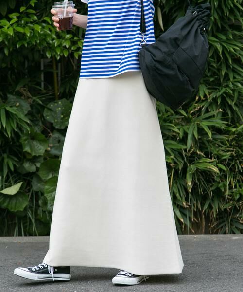 URBAN RESEARCH DOORS/アーバンリサーチ ドアーズ FORK & SPOON ウォッシャブルニットフレアスカート アイボリー 1 URBAN RESEARCH DOORS/アーバンリサーチ ドアーズ FORK & SPOON ウォッシャブルニットフレアスカート アイボリー 1