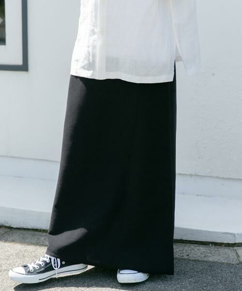 URBAN RESEARCH DOORS / アーバンリサーチ ドアーズ スカート | FORK&SPOON　ウォッシャブルニットフレアスカート | 詳細28