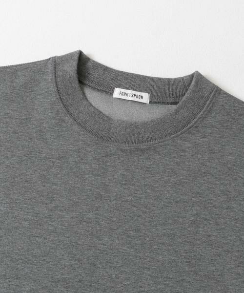 URBAN RESEARCH DOORS / アーバンリサーチ ドアーズ スウェット | FORK&SPOON　ダンボールクルーネックプルオーバー | 詳細10