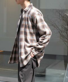 URBAN RESEARCH DOORS / アーバンリサーチ ドアーズ シャツ・ブラウス | FORK&SPOON　コットンウールチェックシャツ