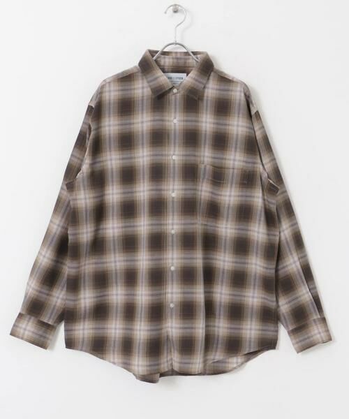 URBAN RESEARCH DOORS / アーバンリサーチ ドアーズ シャツ・ブラウス | FORK&SPOON　コットンウールチェックシャツ | 詳細5
