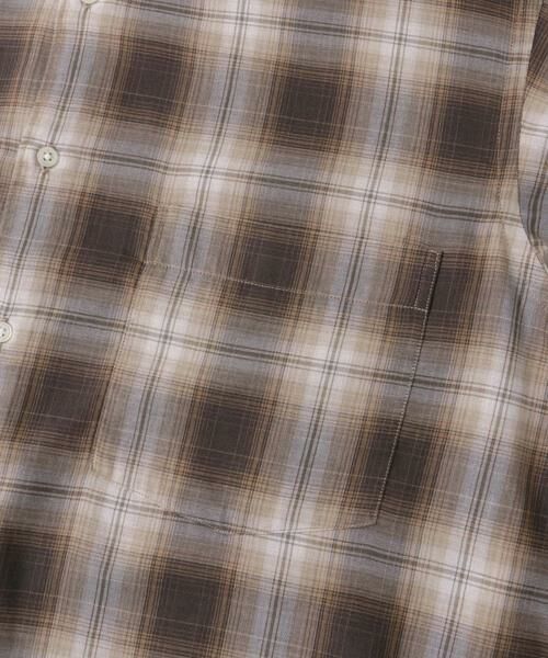 URBAN RESEARCH DOORS / アーバンリサーチ ドアーズ シャツ・ブラウス | FORK&SPOON　コットンウールチェックシャツ | 詳細6