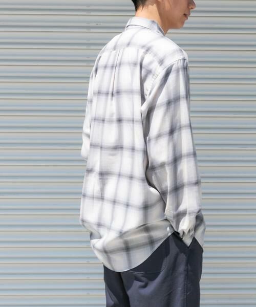 URBAN RESEARCH DOORS / アーバンリサーチ ドアーズ シャツ・ブラウス | FORK&SPOON　コットンウールチェックシャツ | 詳細7