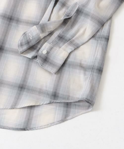 URBAN RESEARCH DOORS / アーバンリサーチ ドアーズ シャツ・ブラウス | FORK&SPOON　コットンウールチェックシャツ | 詳細13