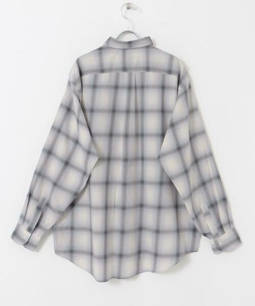 URBAN RESEARCH DOORS / アーバンリサーチ ドアーズ シャツ・ブラウス | FORK&SPOON　コットンウールチェックシャツ | 詳細14